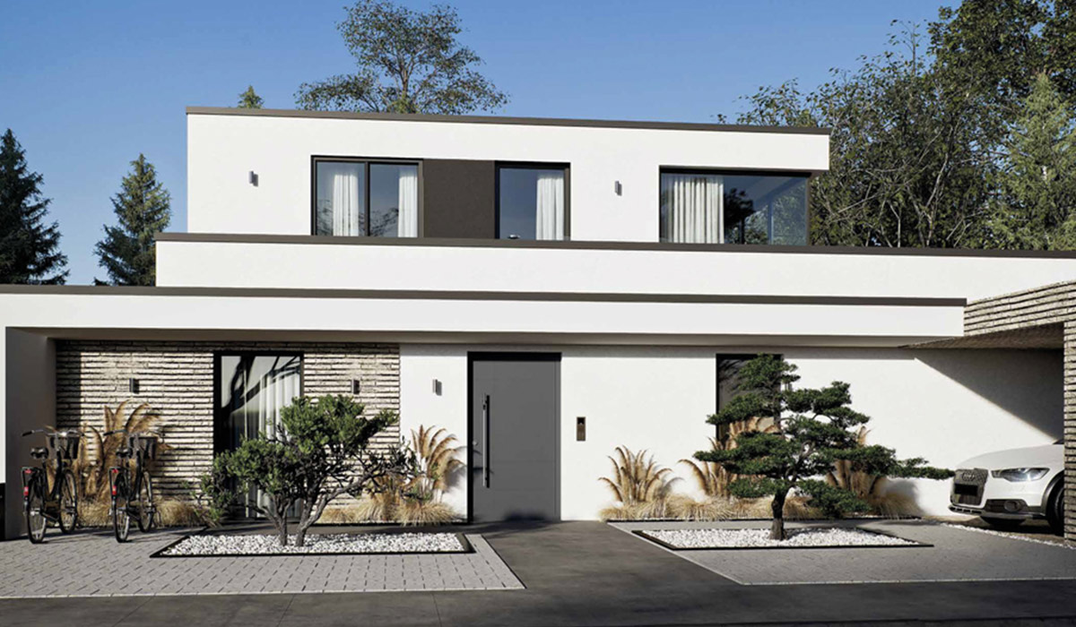 Puerta practicable Elegant PVC, producto PVC puerta practicable